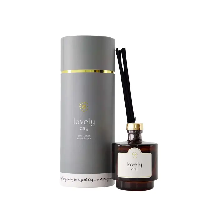 ZUSSS ZUSSS GEURSTOKJES IN KOKER LOVELY DAY GRIJSBLAUW