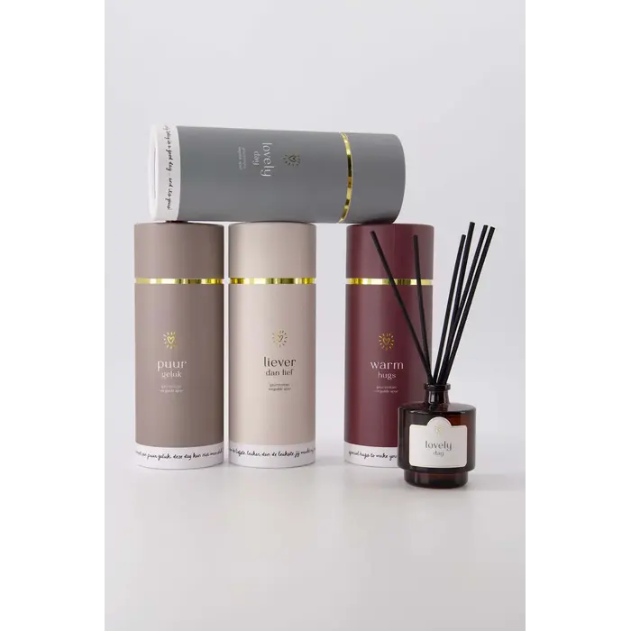 ZUSSS ZUSSS GEURSTOKJES IN KOKER LOVELY DAY GRIJSBLAUW