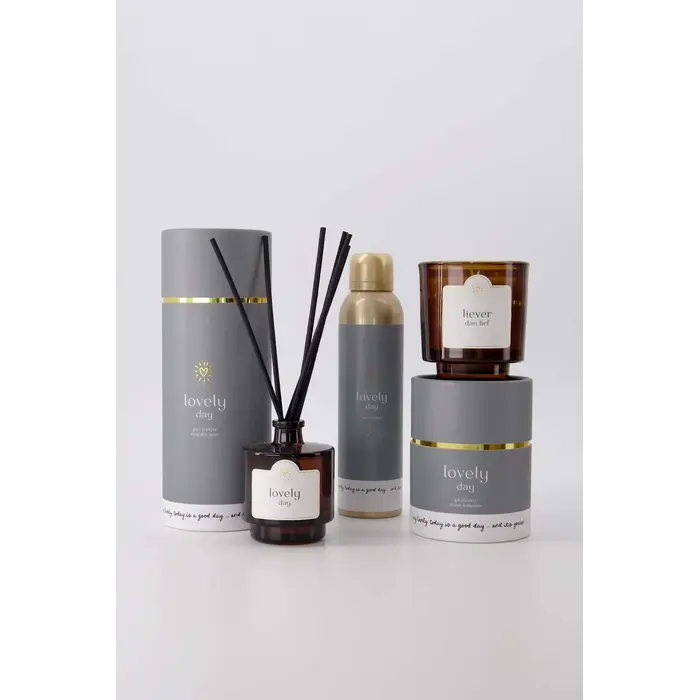 ZUSSS ZUSSS GEURSTOKJES IN KOKER LOVELY DAY GRIJSBLAUW