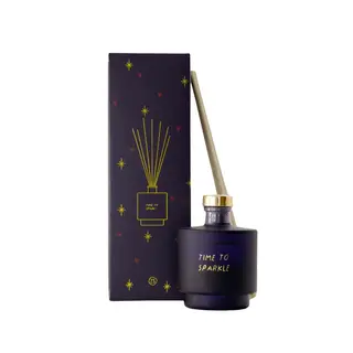 ZUSSS ZUSSS GEURSTOKJES TIME TO SPARKLE DONKERBLAUW/GOUD