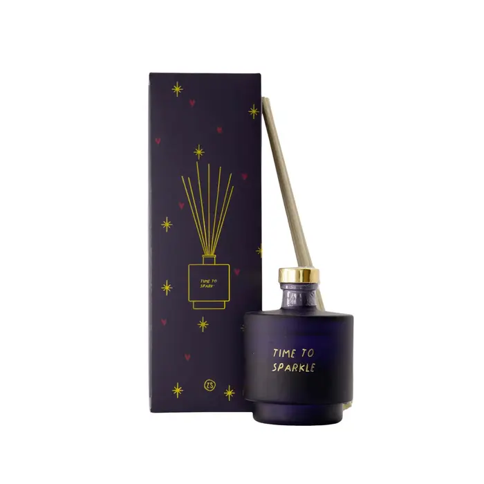 ZUSSS ZUSSS GEURSTOKJES TIME TO SPARKLE DONKERBLAUW/GOUD