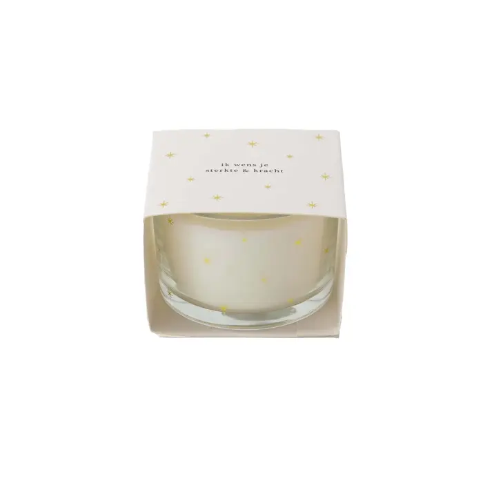 ZUSSS ZUSSS GEURKAARS IN WIKKEL LIEFDE & KRACHT WIT/GOUD