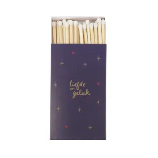 ZUSSS ZUSSS LUCIFERS LIEFDE EN GELUK DONKERBLAUW/GOUD