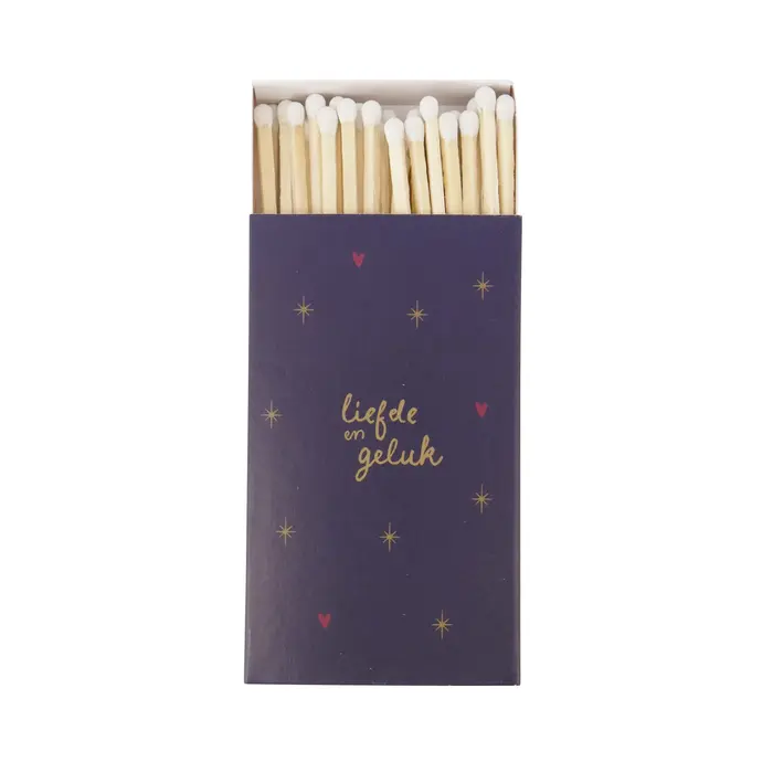 ZUSSS ZUSSS LUCIFERS LIEFDE EN GELUK DONKERBLAUW/GOUD