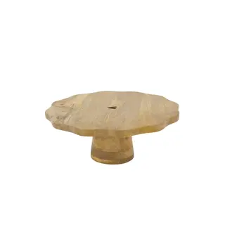 ZUSSS ZUSSS TAARTPLATEAU HOUT HARTJE NATUREL