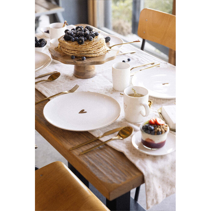 ZUSSS ZUSSS TAARTPLATEAU HOUT HARTJE NATUREL