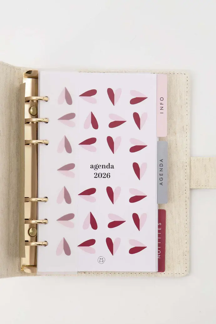 ZUSSS ZUSSS AGENDA 2026 ALLES OP Z'N TIJD LINNEN