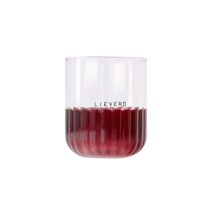 ZUSSS ZUSSS DRINKGLAS LIEVERD TRANSPARANT