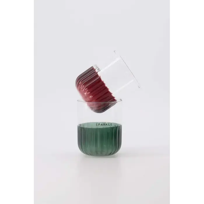 ZUSSS ZUSSS DRINKGLAS LIEVERD TRANSPARANT