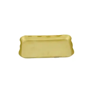 ZUSSS ZUSSS SERVETHOUDER METAAL RECHTHOEK GOUD