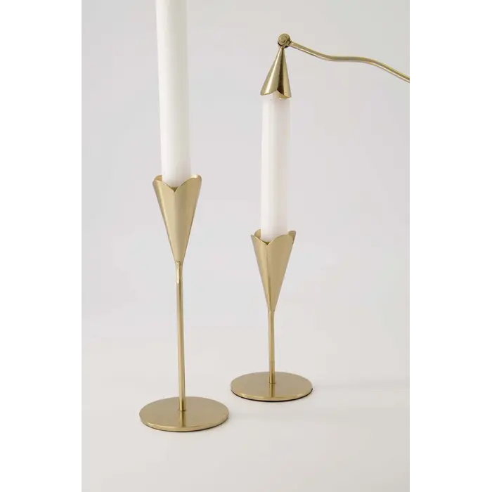 ZUSSS ZUSSS KAARSENDOVER METAAL HARTJE GOUD