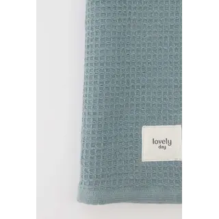 ZUSSS ZUSSS BADHANDDOEK LOVELY DAY GRIJSBLAUW