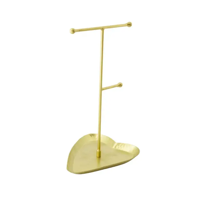 ZUSSS ZUSSS SIERADENREKJE METAAL HARTJE GOUD