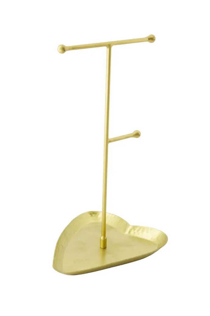 ZUSSS ZUSSS SIERADENREKJE METAAL HARTJE GOUD