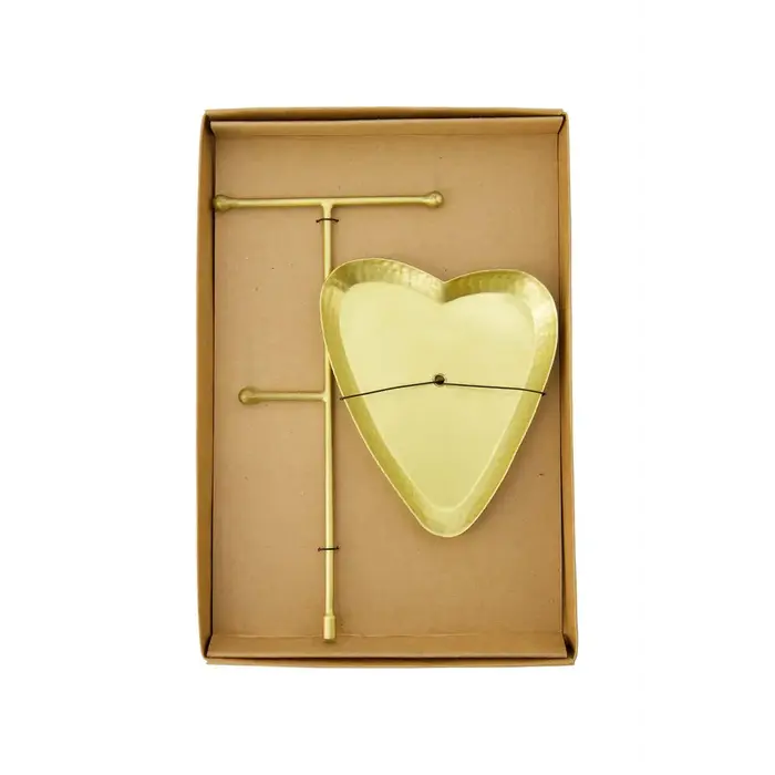 ZUSSS ZUSSS SIERADENREKJE METAAL HARTJE GOUD