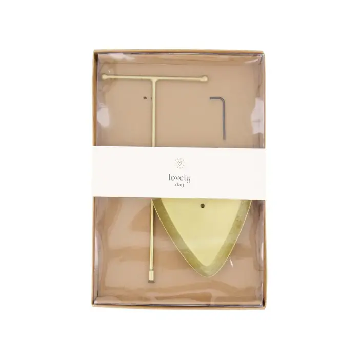 ZUSSS ZUSSS SIERADENREKJE METAAL HARTJE GOUD