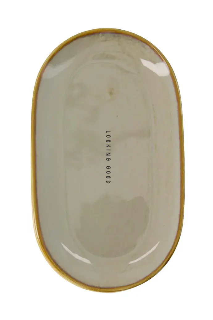 ZUSSS ZUSSS SERVEERSCHAAL LOOKING GOOD GRIJSBLAUW