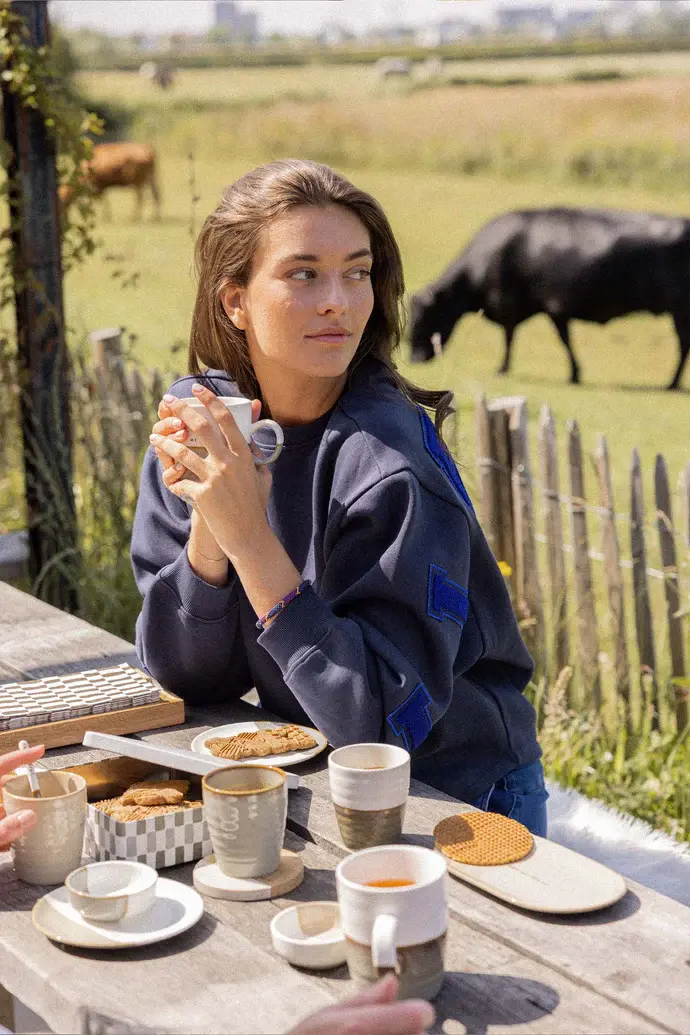 ZUSSS ZUSSS THEEMOK ME TIME WIT/GRIJSBLAUW