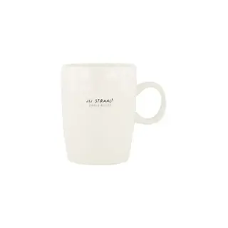 ZUSSS ZUSSS THEEMOK JIJ STRAALT WIT/ZWART