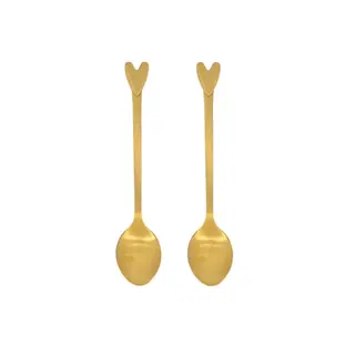 ZUSSS ZUSSS SET VAN 2 LEPELTJES HARTJE