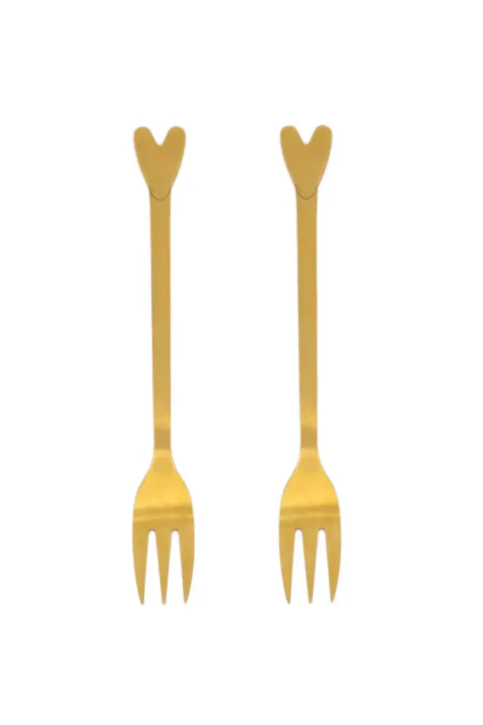 ZUSSS ZUSSS SET VAN 2 VORKJES HARTJE