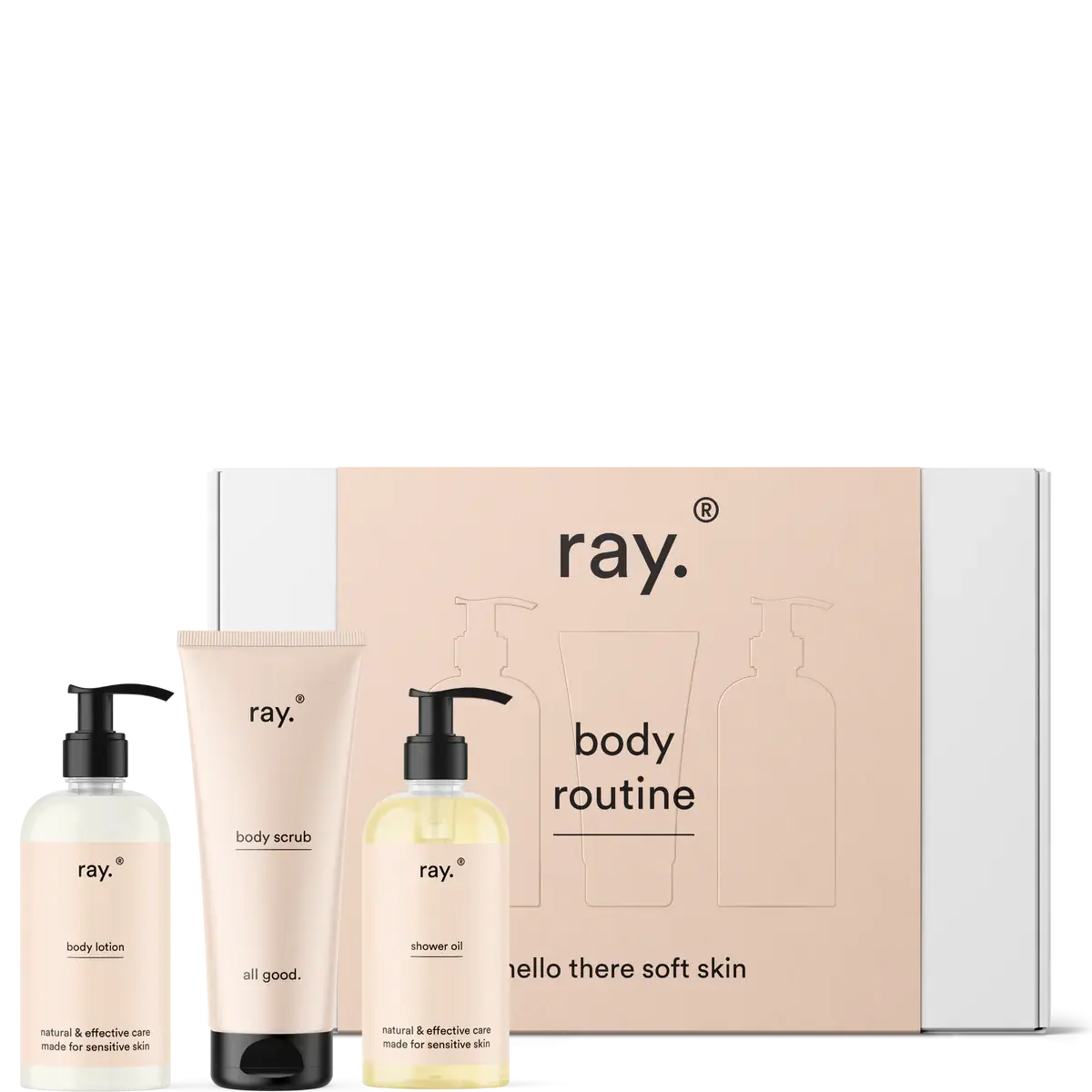 RAY RAY GIFT SET BODY ROUTINE