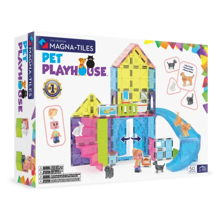 MAGNATILES MAGNA TILES PET PLAYHOUSE 50 STUKS