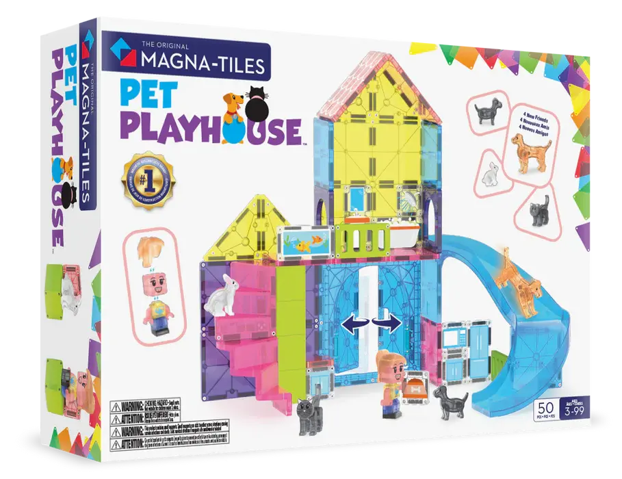MAGNATILES MAGNA TILES PET PLAYHOUSE 50 STUKS