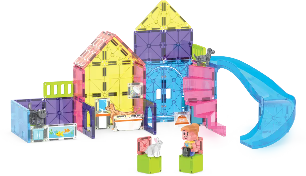 MAGNATILES MAGNA TILES PET PLAYHOUSE 50 STUKS