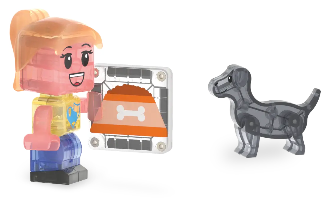 MAGNATILES MAGNA TILES PET PLAYHOUSE 50 STUKS