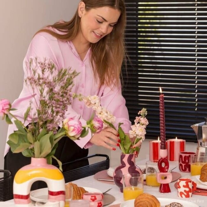 QUE RICO QUE RICO VASE GASPAR WAVY RUMBA