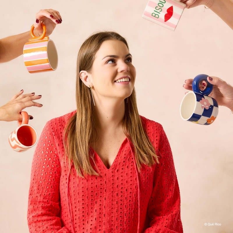 QUE RICO QUE RICO MUG DANIELA BISOU BISOU