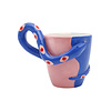 QUE RICO MUG SEVERO FANCY FUEGO BLUE