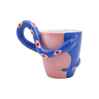 QUE RICO QUE RICO MUG SEVERO FANCY FUEGO BLUE
