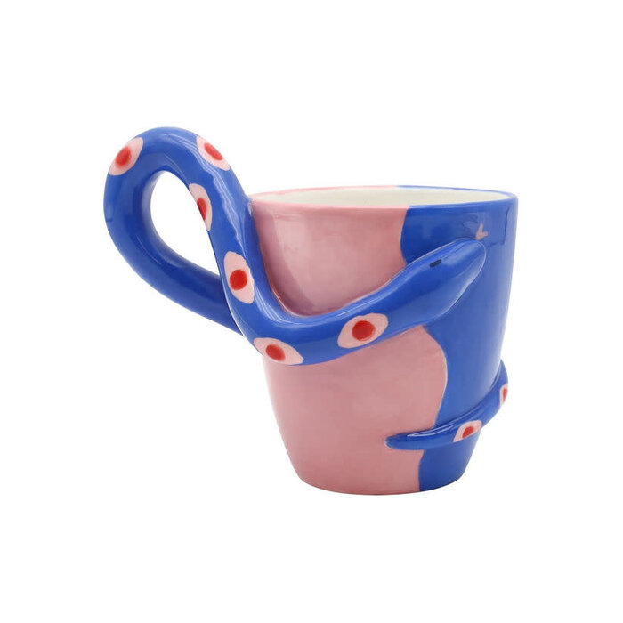 QUE RICO QUE RICO MUG SEVERO FANCY FUEGO BLUE
