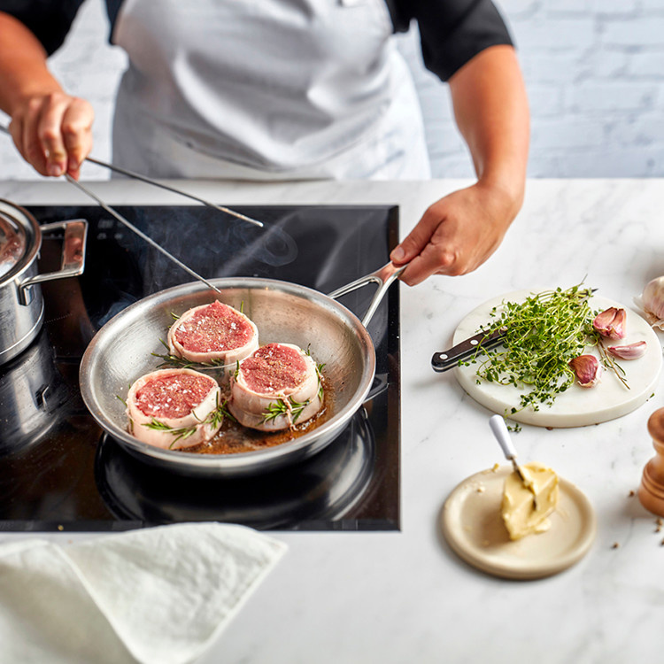 DEMEYERE DEM SILVER BAKPAN 20CM