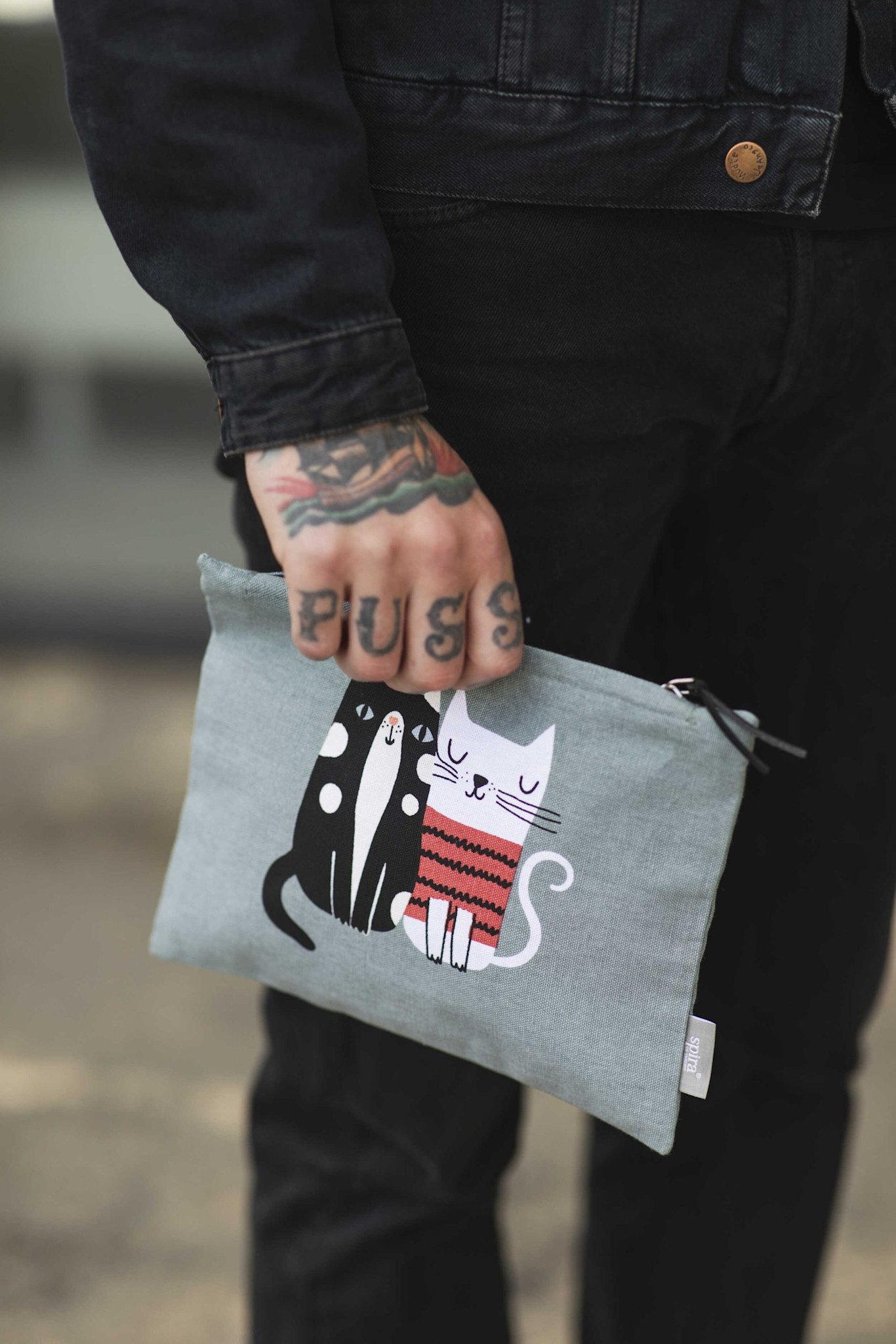 KATTKARLEK TOILETRY BAG (CATS)