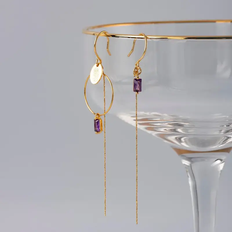 MURIELLE PERROTTI PERROTTI VENUS ASYM CREOOL & KETTING PAARS