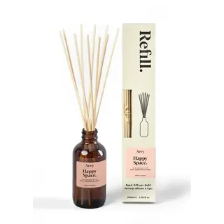 AERY HAPPY SPACE 100 ML AMBER DIFFUSER REFILL
