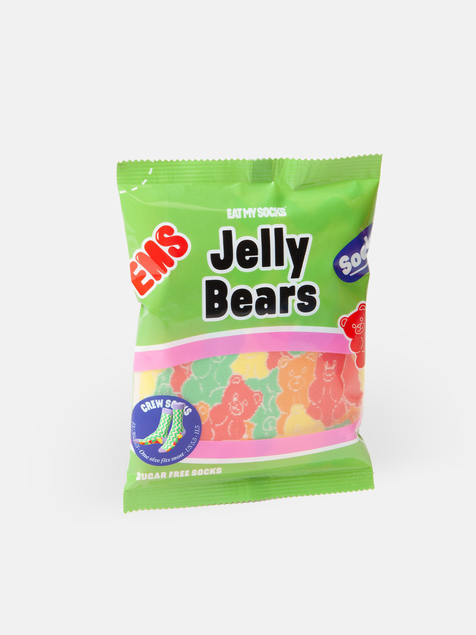 EAT MY SOCKS EMS SOCKS JELLY BEAR