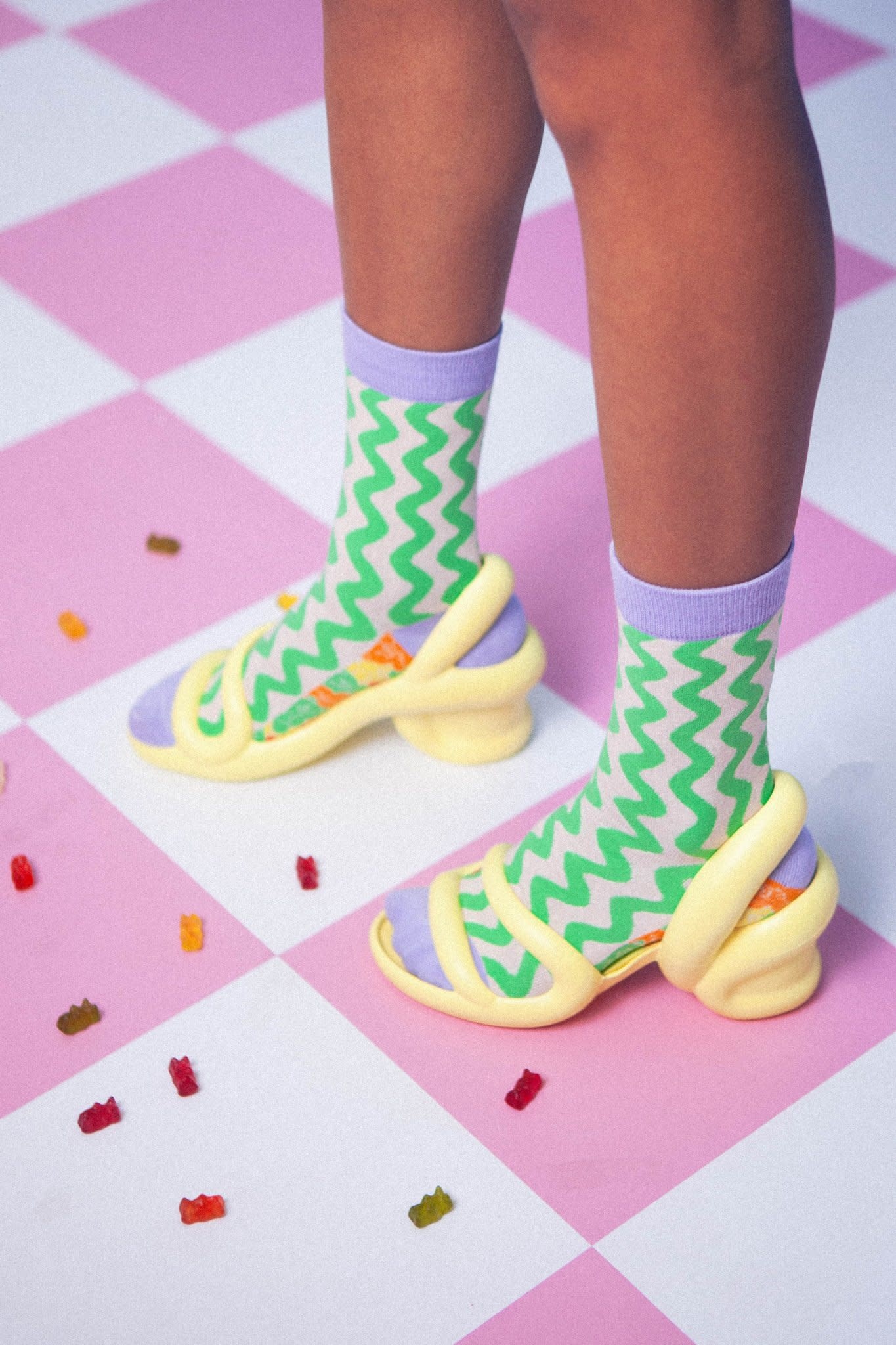 EAT MY SOCKS EMS SOCKS JELLY BEAR