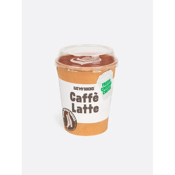 EAT MY SOCKS EMS SOCKS CAFFE LATTE