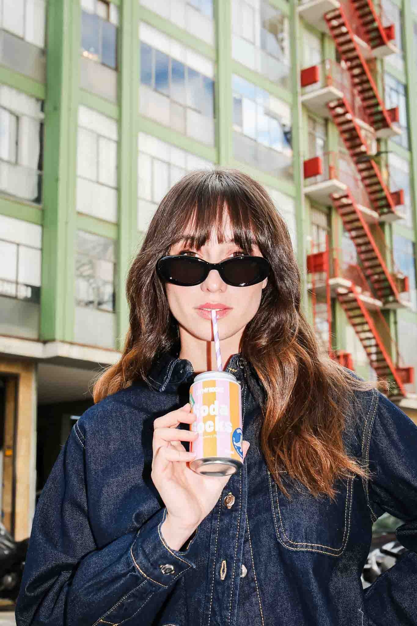 EAT MY SOCKS EMS SOCKS SODA STRAWBERRY