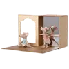 MAILEG BALLET MICE IN DANCE STUDIO LITTLE SISTER AND BROTHER