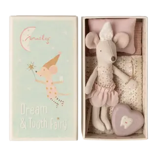 MAILEG MAILEG TOOTH FAIRY MOUSE LITTLE SISTER IN MATCHBOX