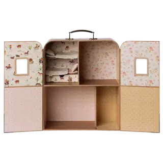 MAILEG MAILEG SUITCASA LITTLE BROTHER AND SISTER MOUSE