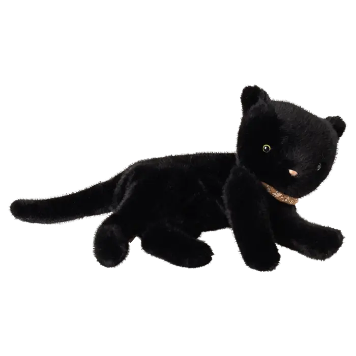 MAILEG MAILEG SLEEPING KITTEN PLUSH MEDIUM BLACK