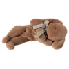 MAILEG SLEEPING BUNNY PLUSH SMALL SOFT BROWN