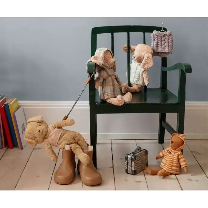 MAILEG MAILEG POODLE DOG VINTAGE PLUSH DUSTY POWDER