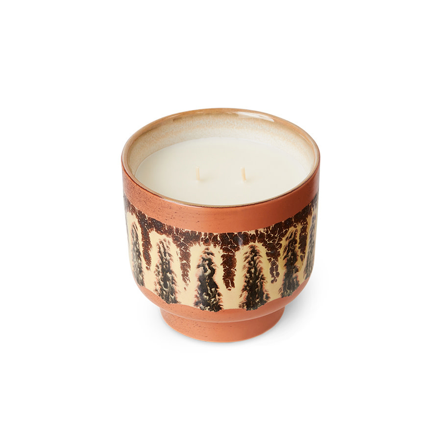 HK LIVING 70S CERAMICS SCENTED CANDLE KYOTO
